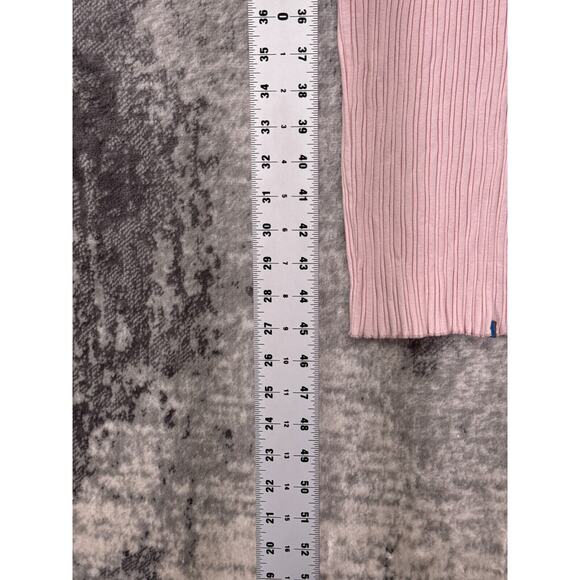 Kule Dress XS Womens Clemence Ribbed Tank Soft Pink Midi - Picture 6 of 8